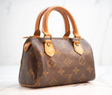 Louis Vuitton Monogram Speedy HL Vintage French Luggage Company