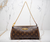 Louis Vuitton Monogram Eva Clutch w/Strap