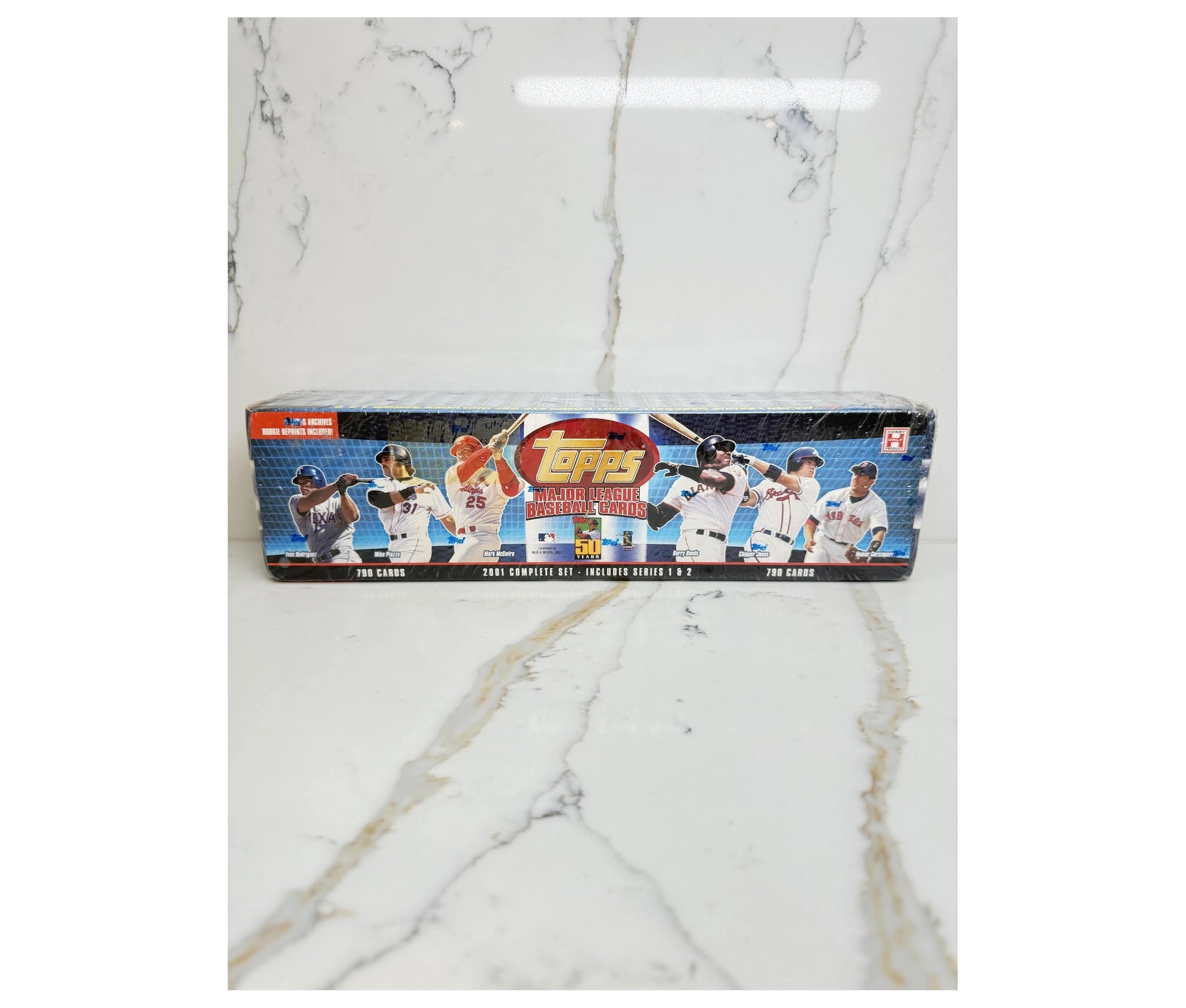 2001 Topps Major League Baseball Cards 50 Years Complete Set