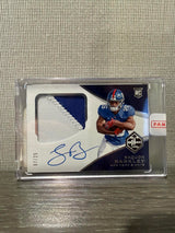 2018 Panini Limited Saquon Barkley Two Color Patch RPA Auto Rookie /25