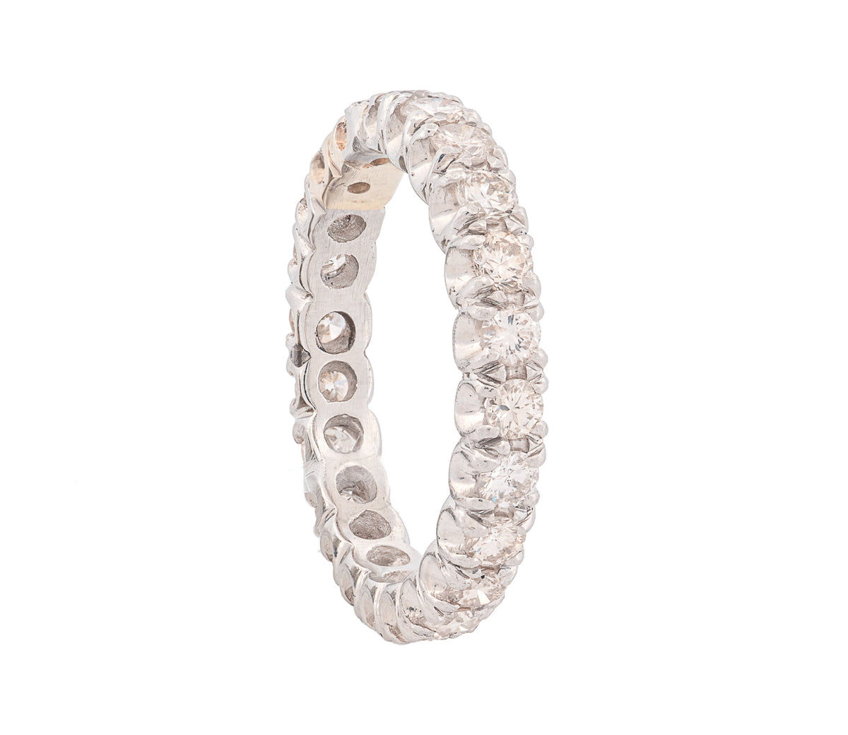 Eternity Band 14K 1.65 CTW Round Natural Diamonds
