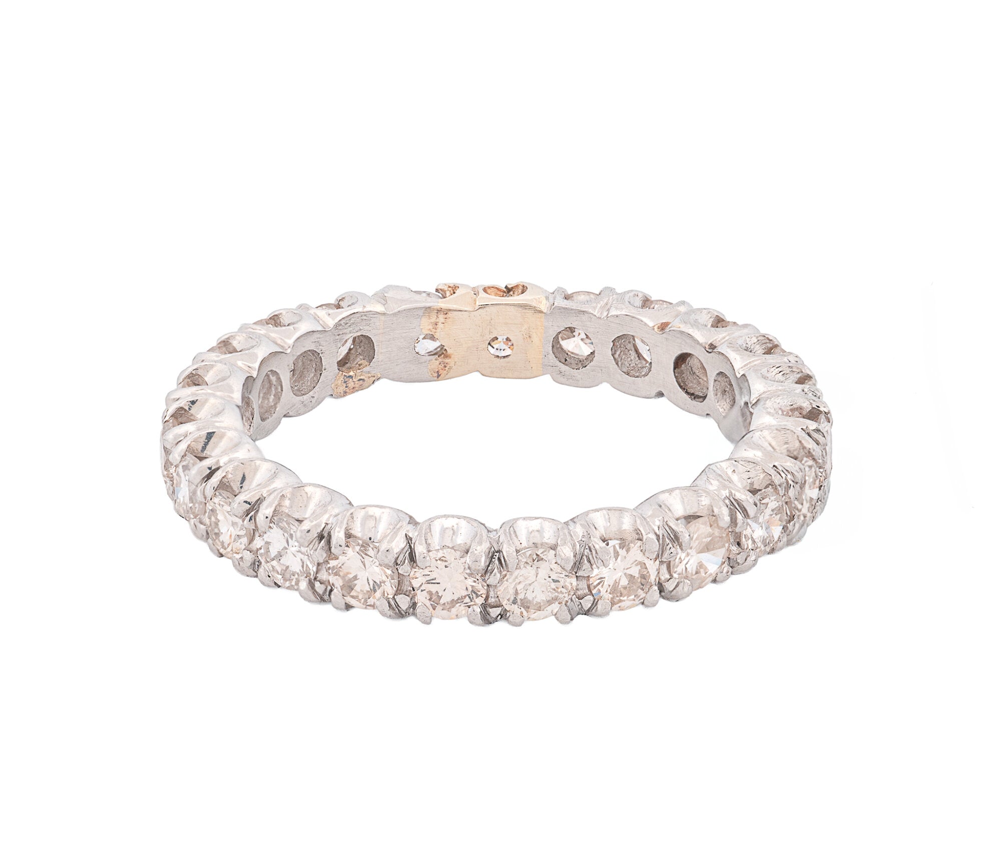 Eternity Band 14K 1.65 CTW Round Natural Diamonds
