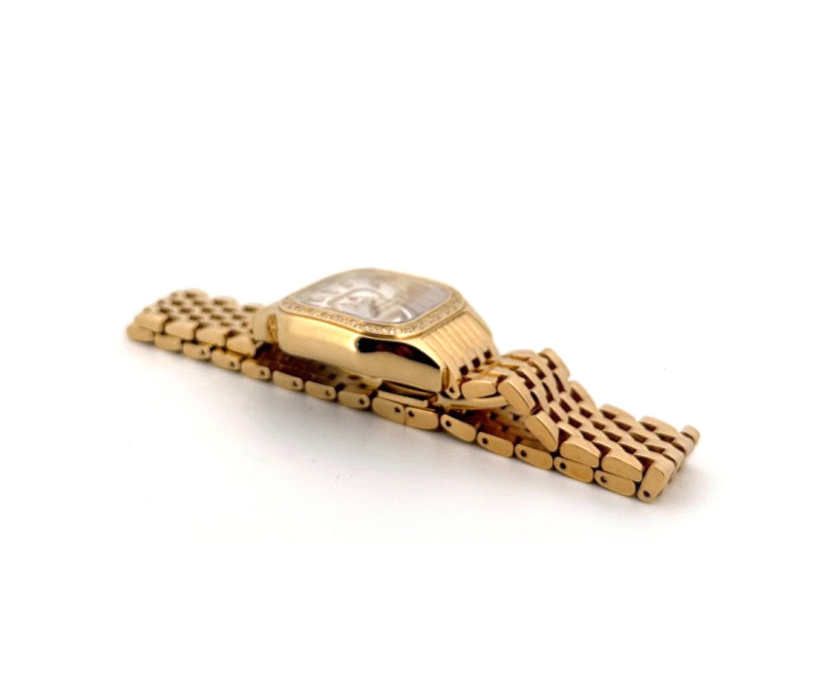 Michele Meggie Gold Diamond Watch 30 mm