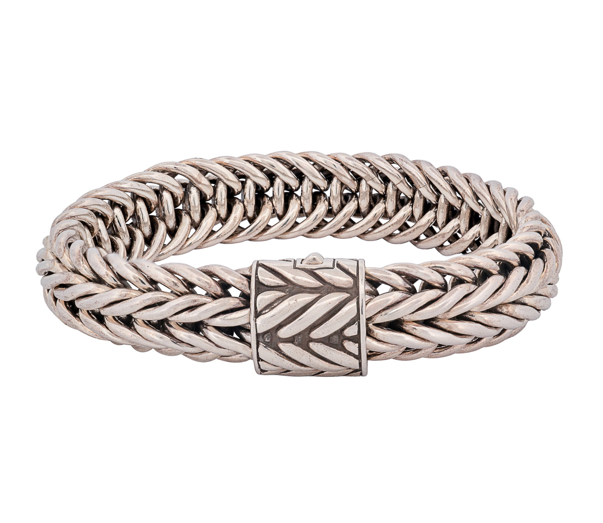 John Hardy Kami Chain Bracelet, Sterling Silver, 15MM