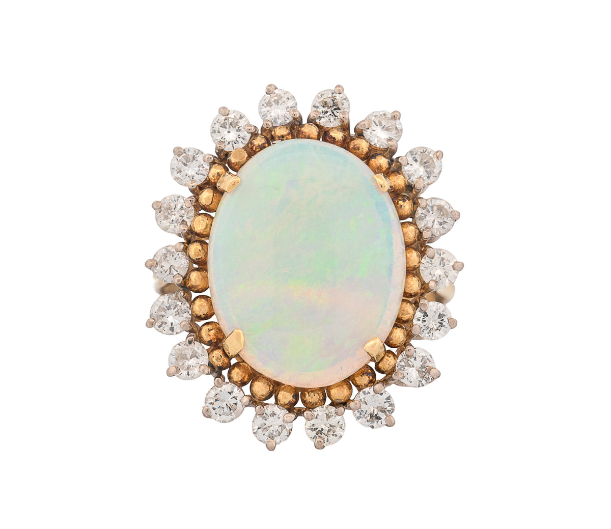 Gemstone 14K  CTW Oval Opals