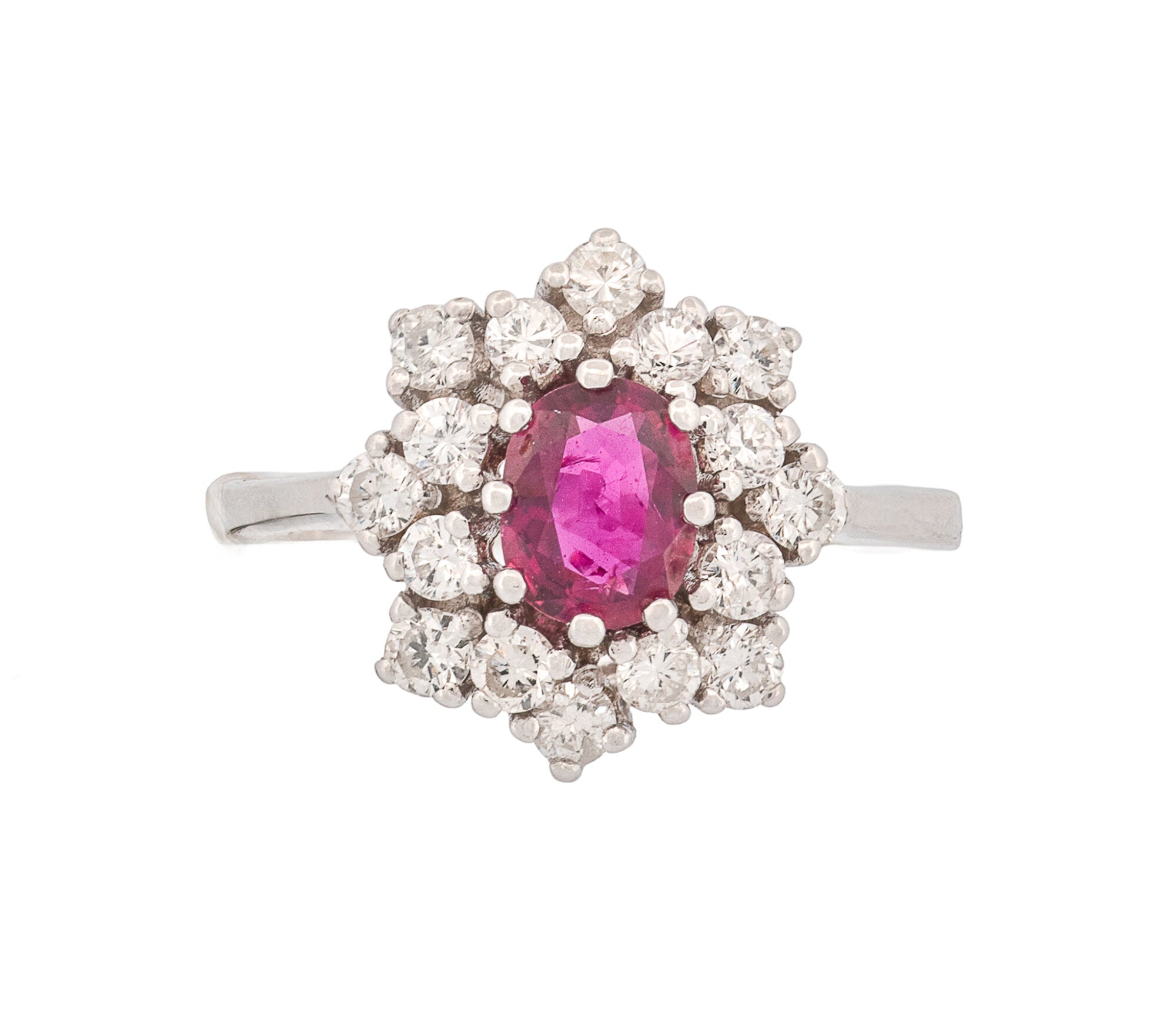 Gemstone 14K 1.20ct CTW Oval Rubys