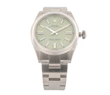 Rolex Oyster Perpetual 41mm (Ref. 134300) - Stainless Steel, Pistachio Dial