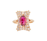 Gemstone 18K 2.43ct CTW Oval Rubys