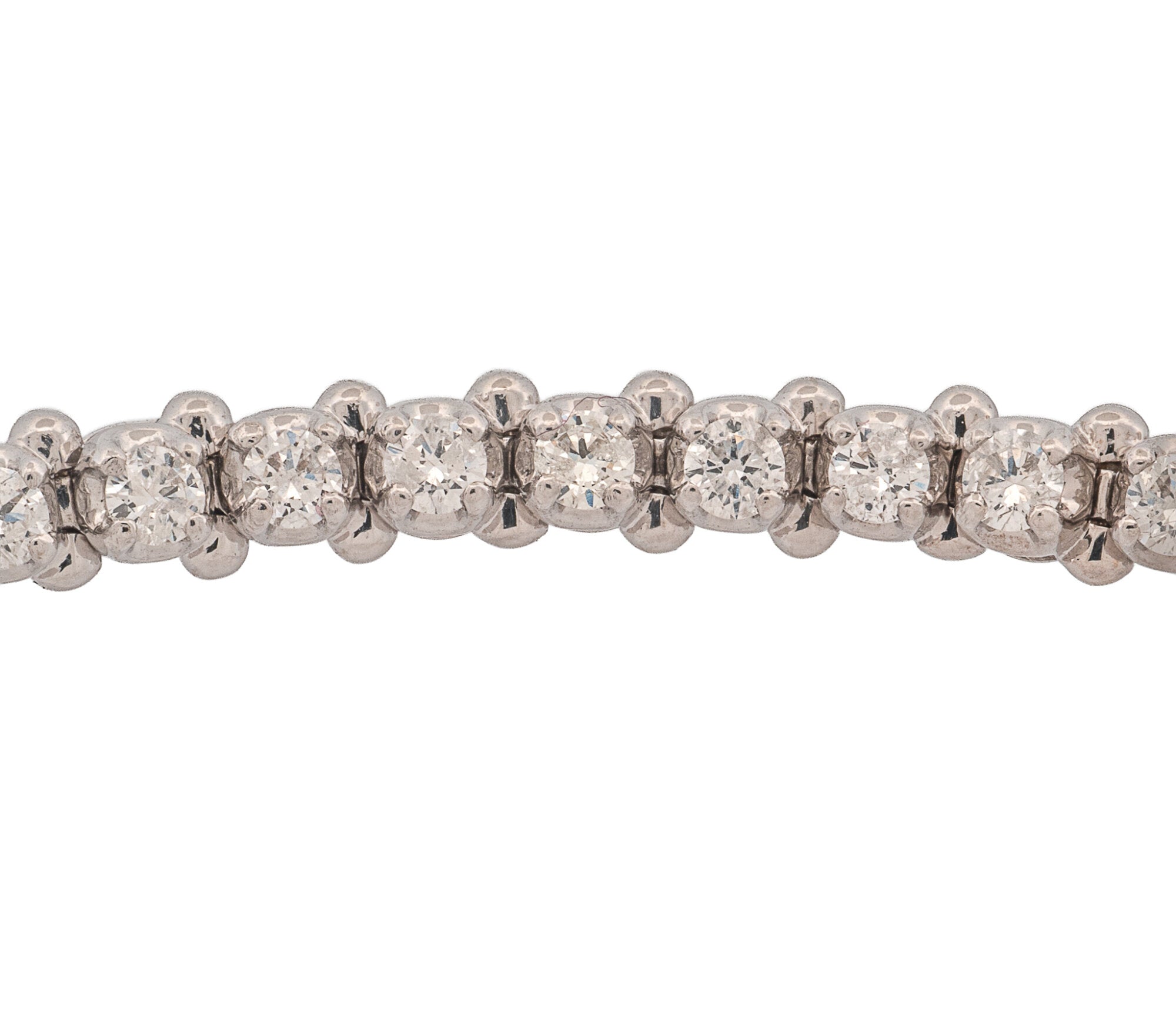 14K White Gold 1.85ct Diamond Bracelet