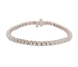 14K White Gold 1.85ct Diamond Bracelet