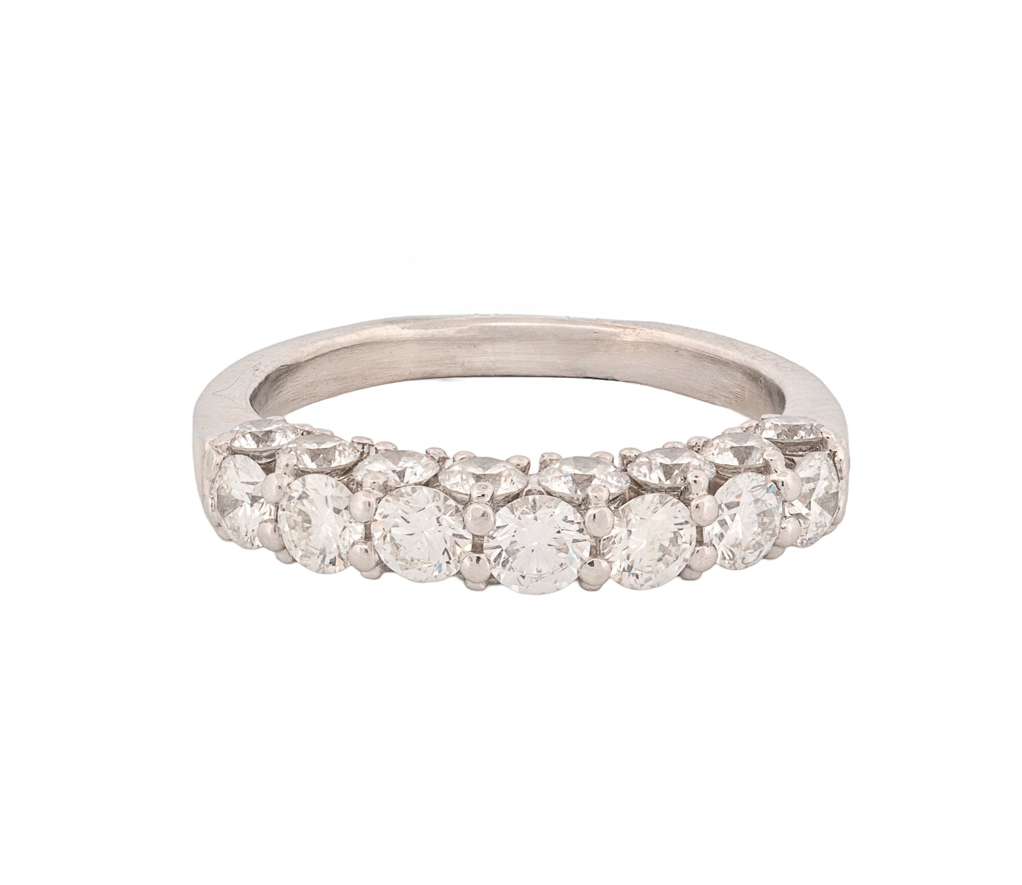 Platinum 1.62cttw Diamond Band