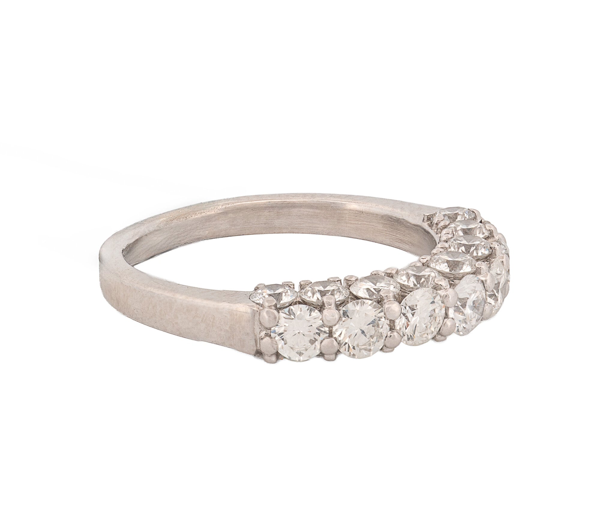 Platinum 1.62cttw Diamond Band