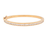 18K Yellow Gold Full Diamond Bracelet
