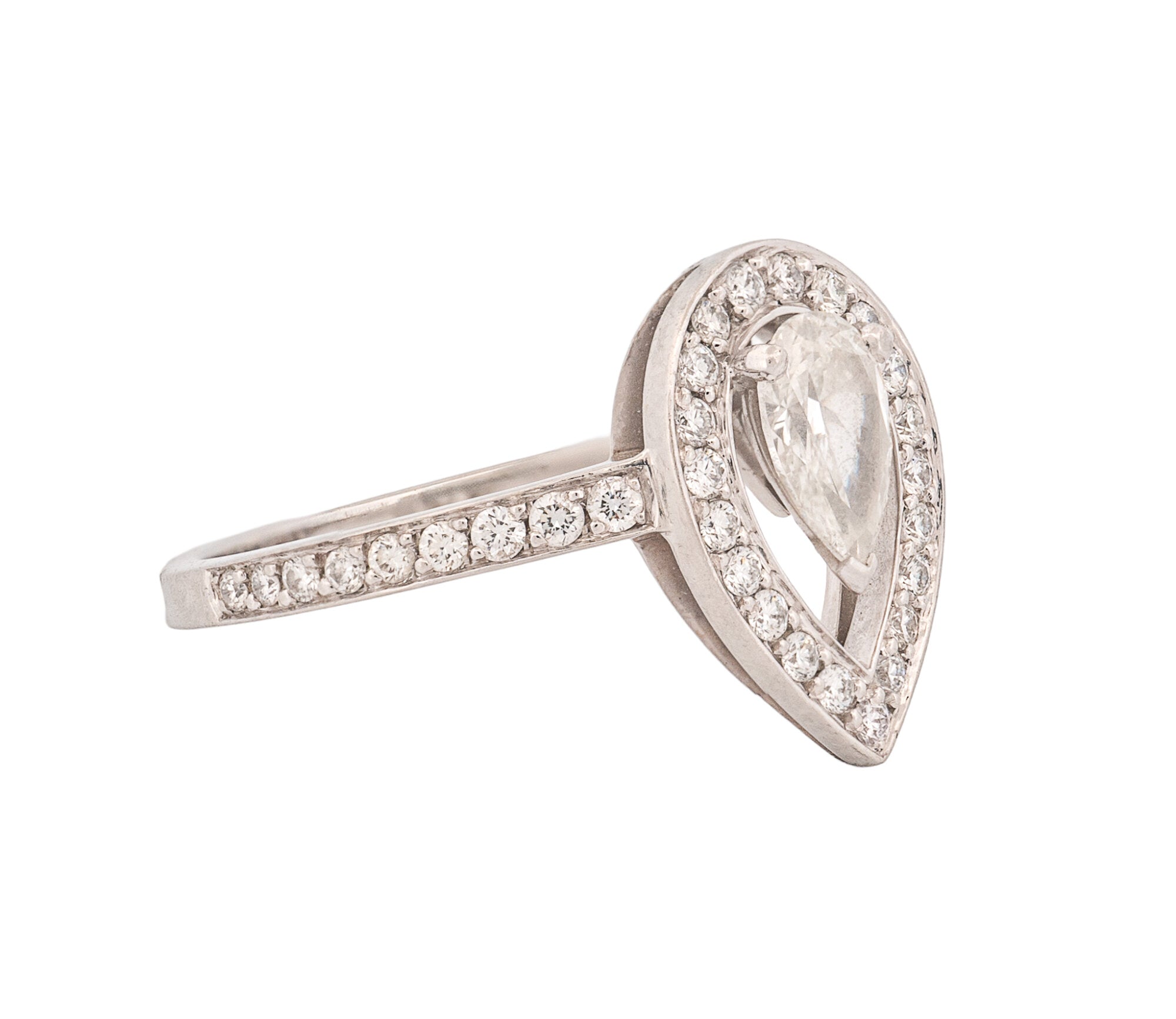 Fred Paris Platinum, Diamond Ring