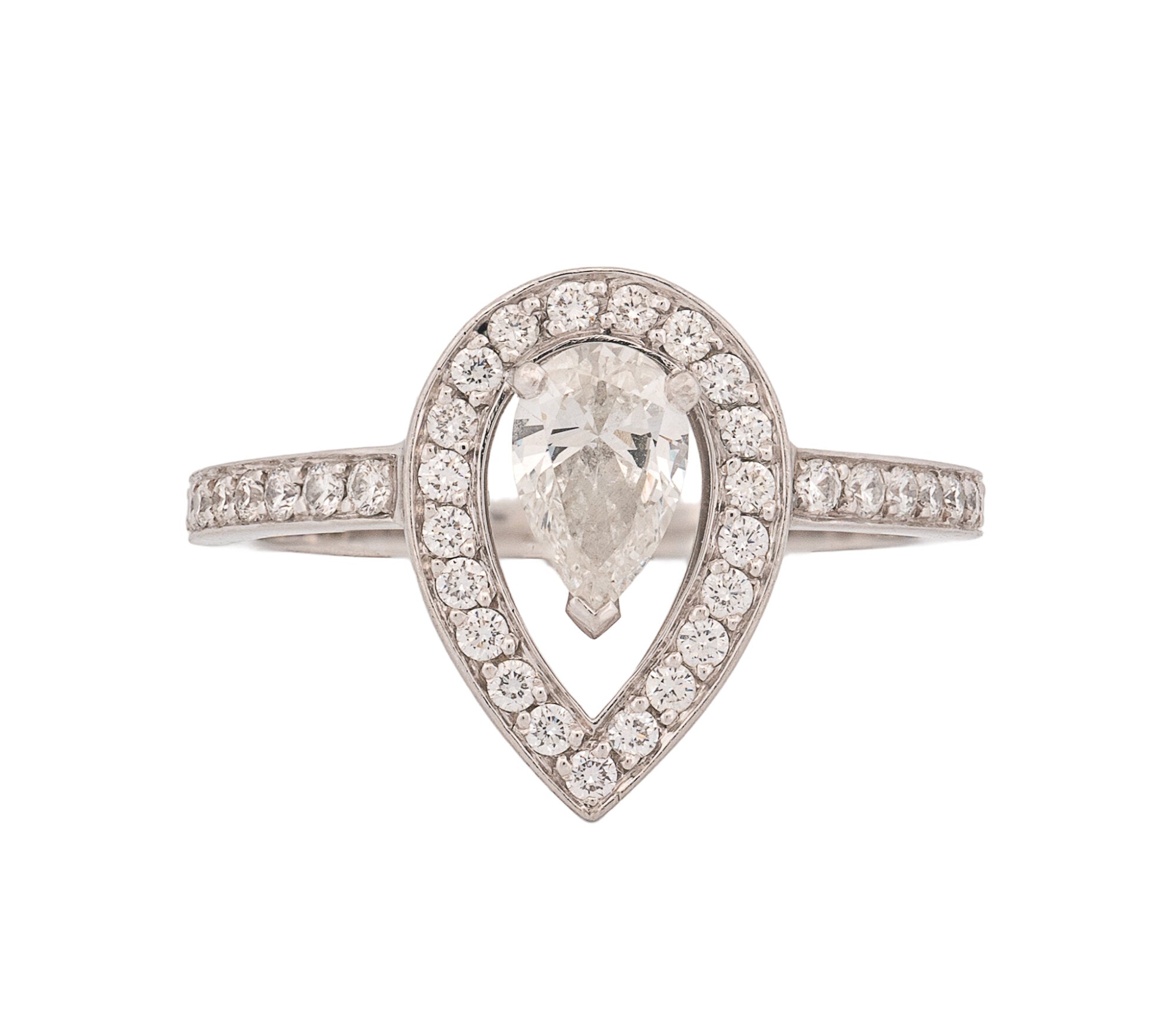 Fred Paris Platinum, Diamond Ring