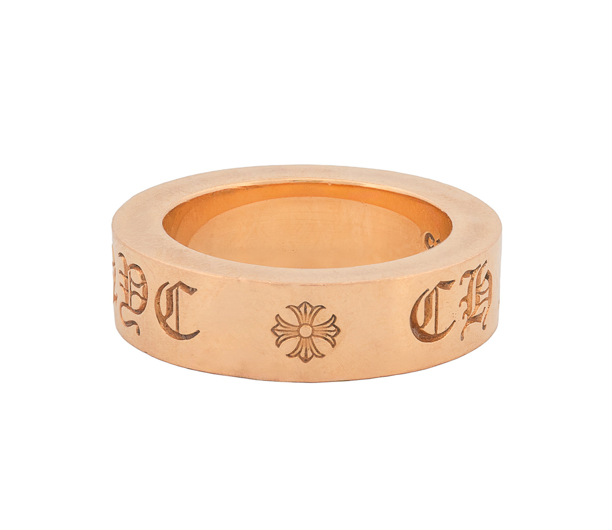 22K Chrome Hearts Band "CH NYC"