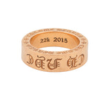 22K Chrome Hearts Band "CH NYC"