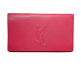 Yves Saint Laurent  Signature Clutch Pink