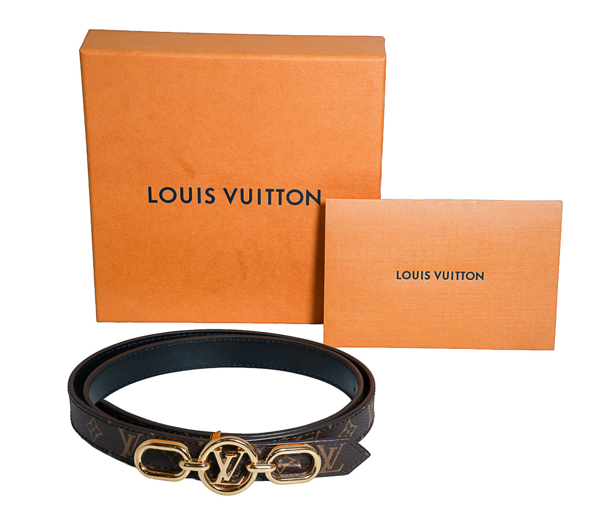 Louis Vuitton belt with box