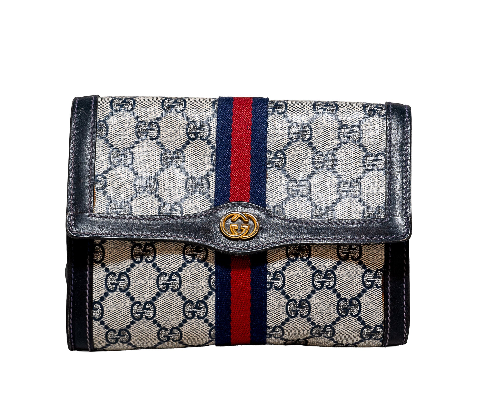 Gucci Vintage Cloth Clutch Bag