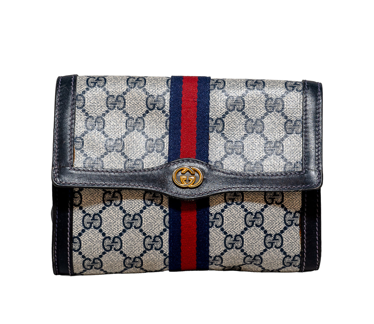 Gucci Vintage Cloth Clutch Bag