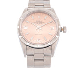 Rolex SS Air King Engine Turn bezel, 34mm