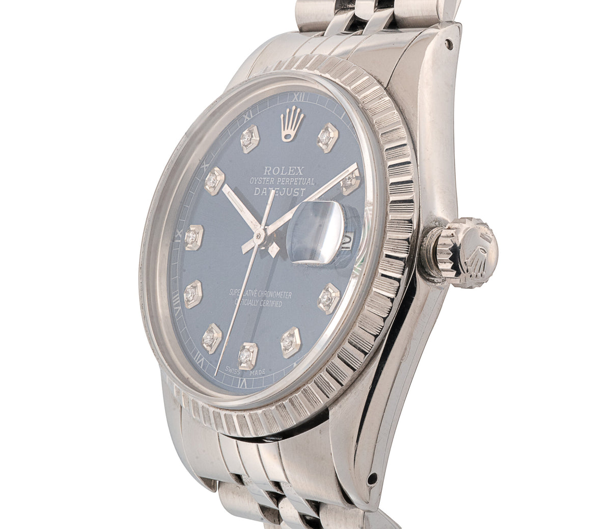 Rolex Datejust 36mm Stainless Steel Men's Watch 16030