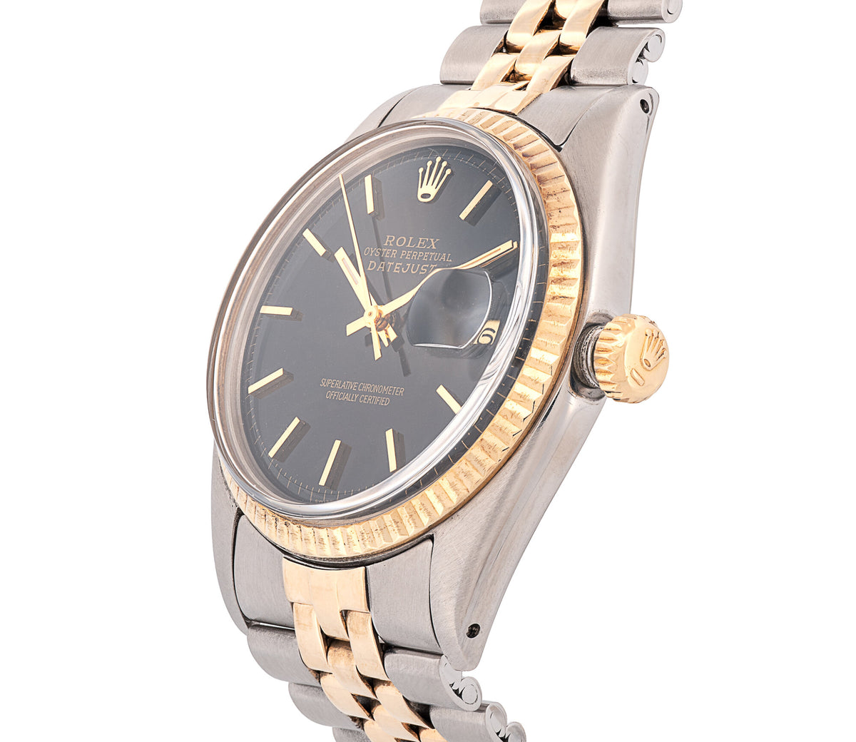 Rolex Oyster Perpetual Datejust,36mm, Black dial, ref# 1601.