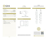 Emerald Cut 1.01 D VS1  GIA Certified Diamond