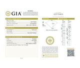 Oval Brilliant 0.50 J IF  GIA Certified Diamond
