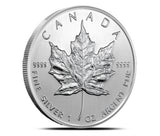 1oz Canadian Silver Maple Leaf Coin