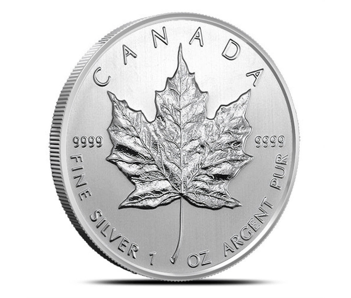 1oz Canadian Silver Maple Leaf Coin