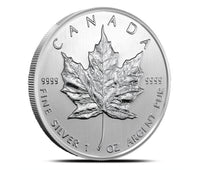 1 oz Canadian Silver Maple Leaf Coin