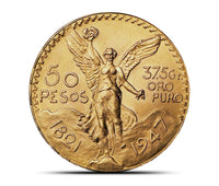 1.21 oz 50 Pesos Mexican Gold Coin