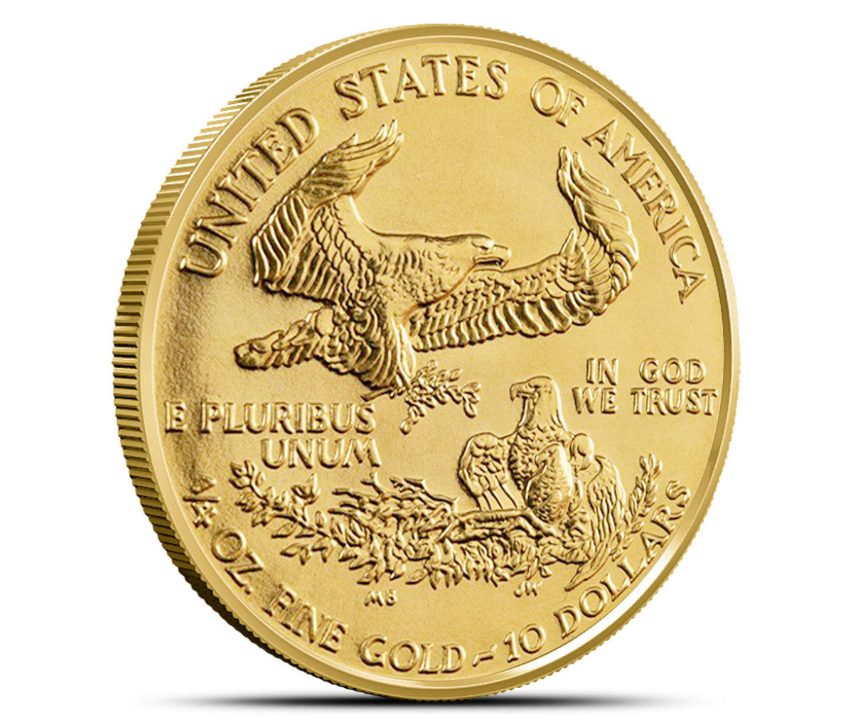 1/4 oz American Gold Eagle Coin (Random Year)