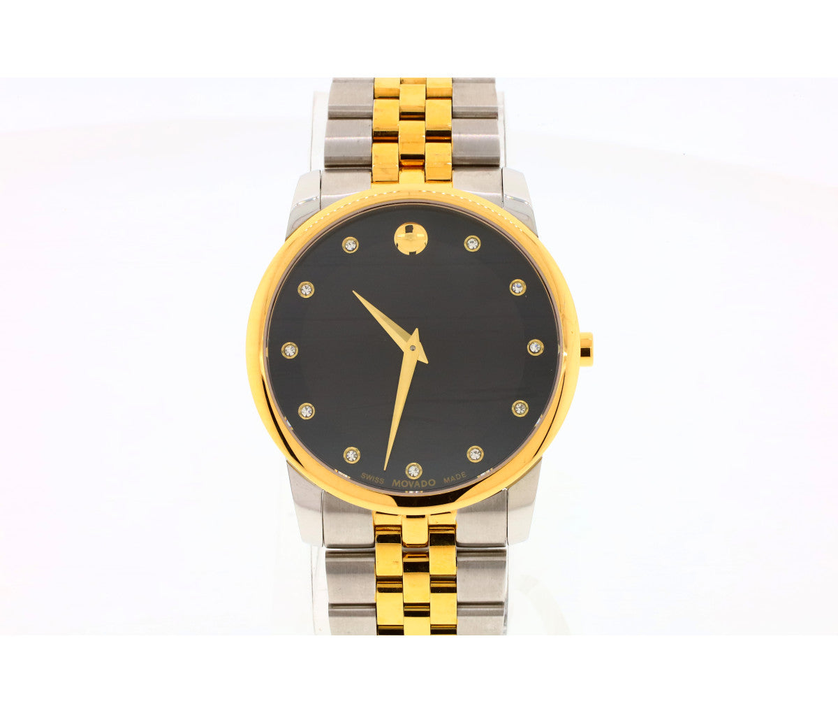 Movado Museum Classic 1/20 cttw Diamond Dial 40mm