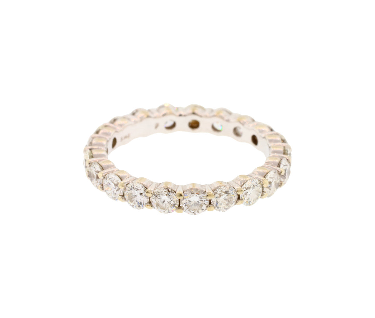 Eternity Band 14K 2.15 CTW Round Natural Diamonds