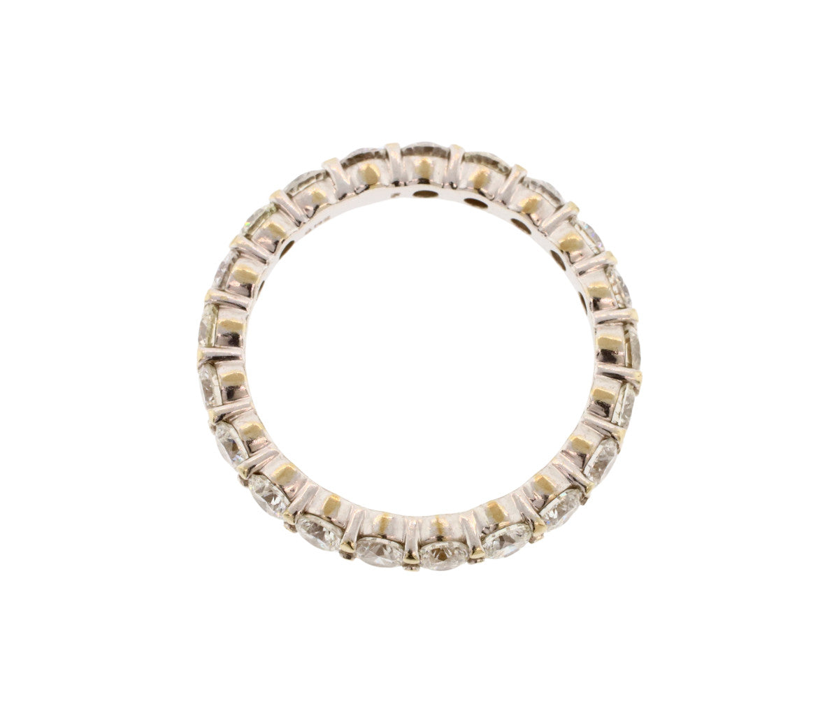 Eternity Band 14K 2.15 CTW Round Natural Diamonds