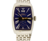 Dubey & Schaldenbrand Aerodyn Date Men's 38mm Automatic Watch Black Dial Stainless Steel Sapphire Crystal