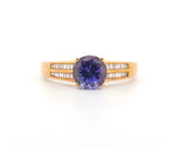 Women's Iliana AAA 18k Tanzanite & Diamond Ring