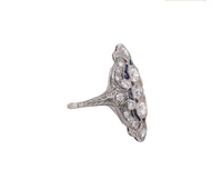 Women's Antique Platinum 1.00ct Diamond Ring