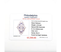 Women's Antique Platinum 1.00ct Diamond Ring