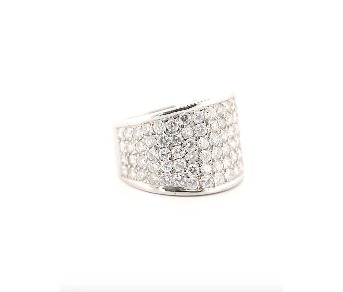 Women's 18k 3.01ct Diamond Ring 7.6dwt