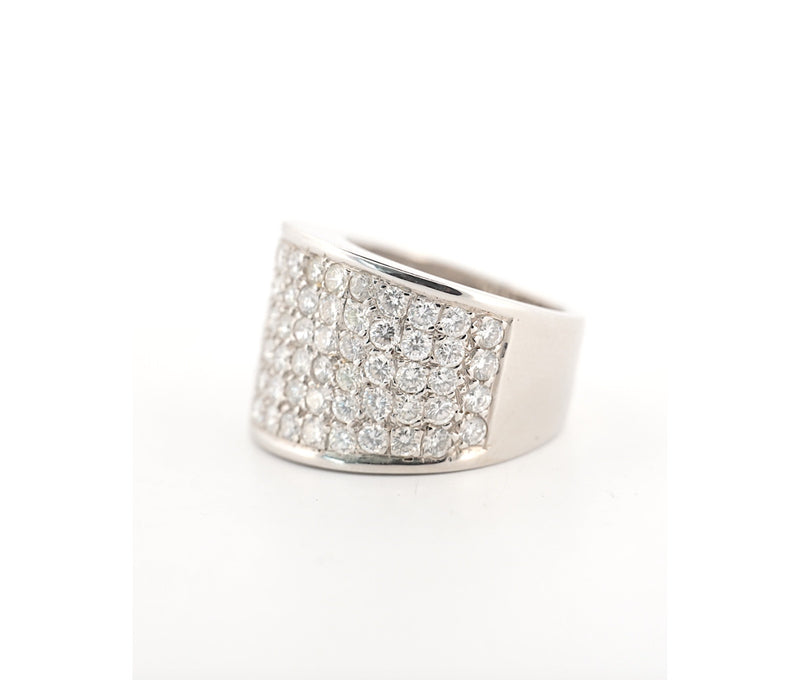 Women's 18k 3.01ct Diamond Ring 7.6dwt