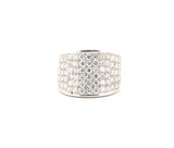 Women's 18k 3.01ct Diamond Ring 7.6dwt
