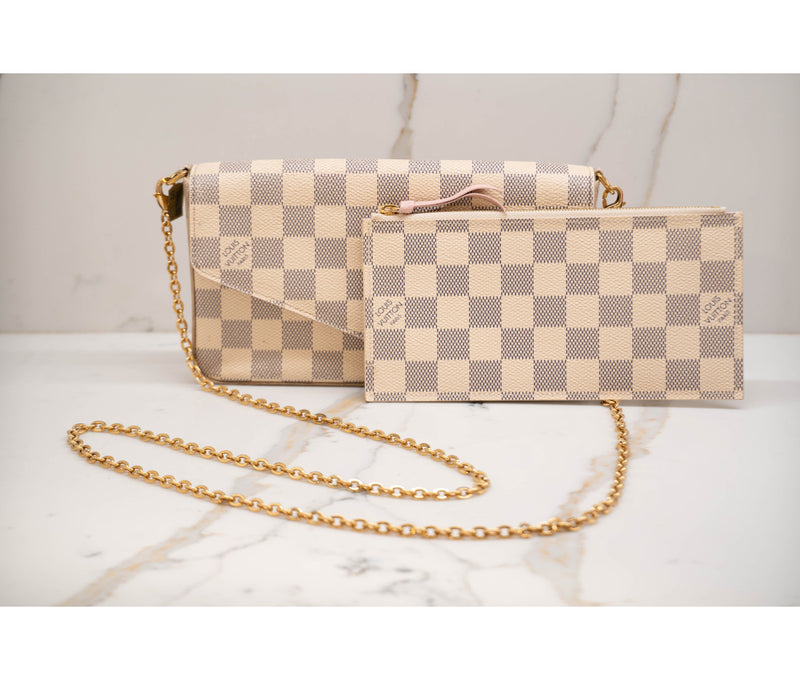 Louis Vuitton Damier Azur Pochette Felicie