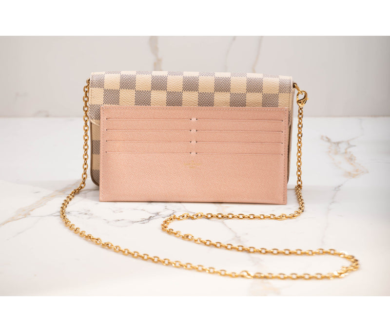 Louis Vuitton Damier Azur Pochette Felicie
