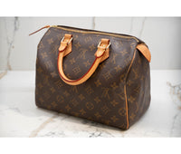 Louis Vuitton Monogram Canvas Speedy 25