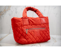 Chanel Red Nylon Large Cocoon Tote