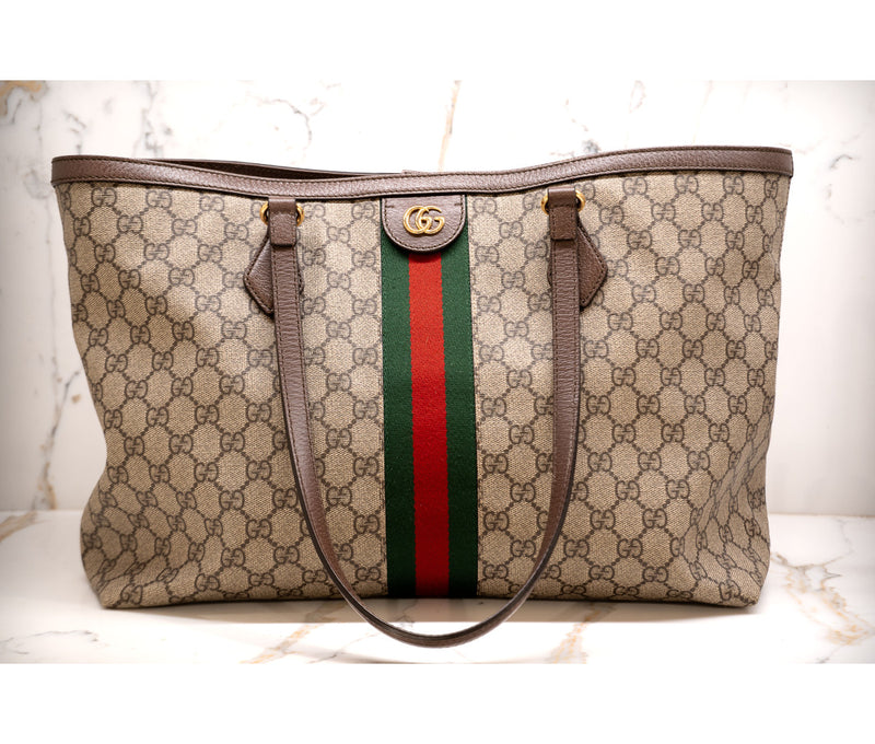 Gucci GG Canvas Medium Ophidia Tote